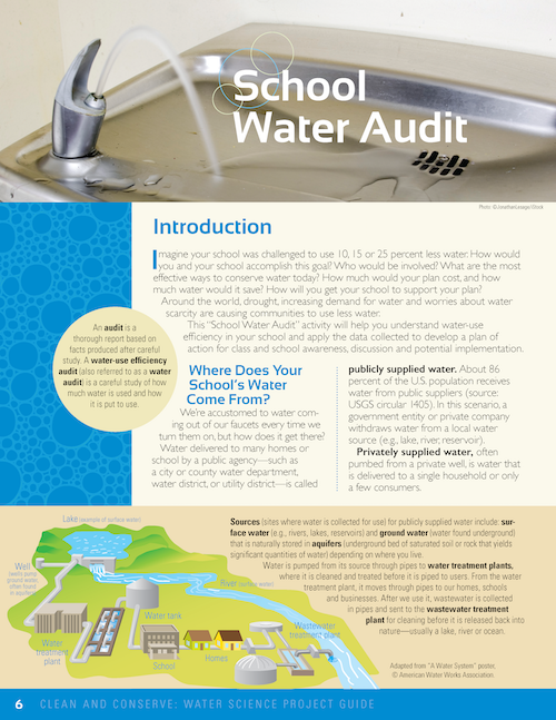 Water Audit - Project WET